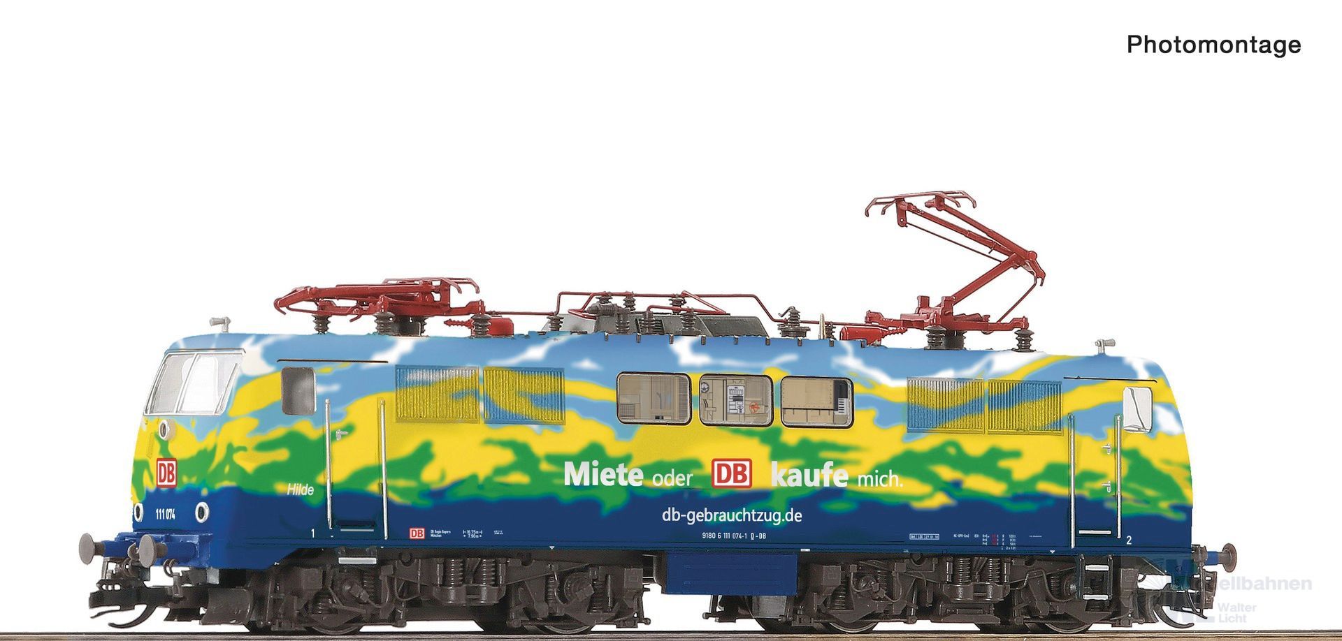 Roco 7590034 - E-Lok BR 111 DB AG Miete mich Ep.VI TT 1:120 Sound Roco 7590034 - E-Lok BR 111 DB AG Miete mich Ep.VI TT 1:120 Sound