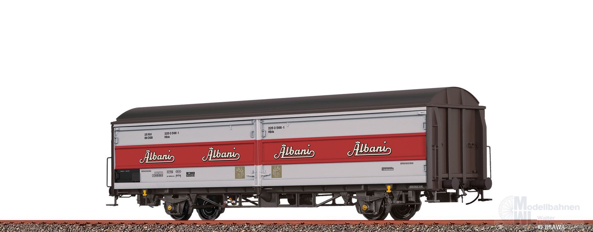 Brawa 51361 - Schiebewandwagen DSB Ep.IV Albani H0/GL