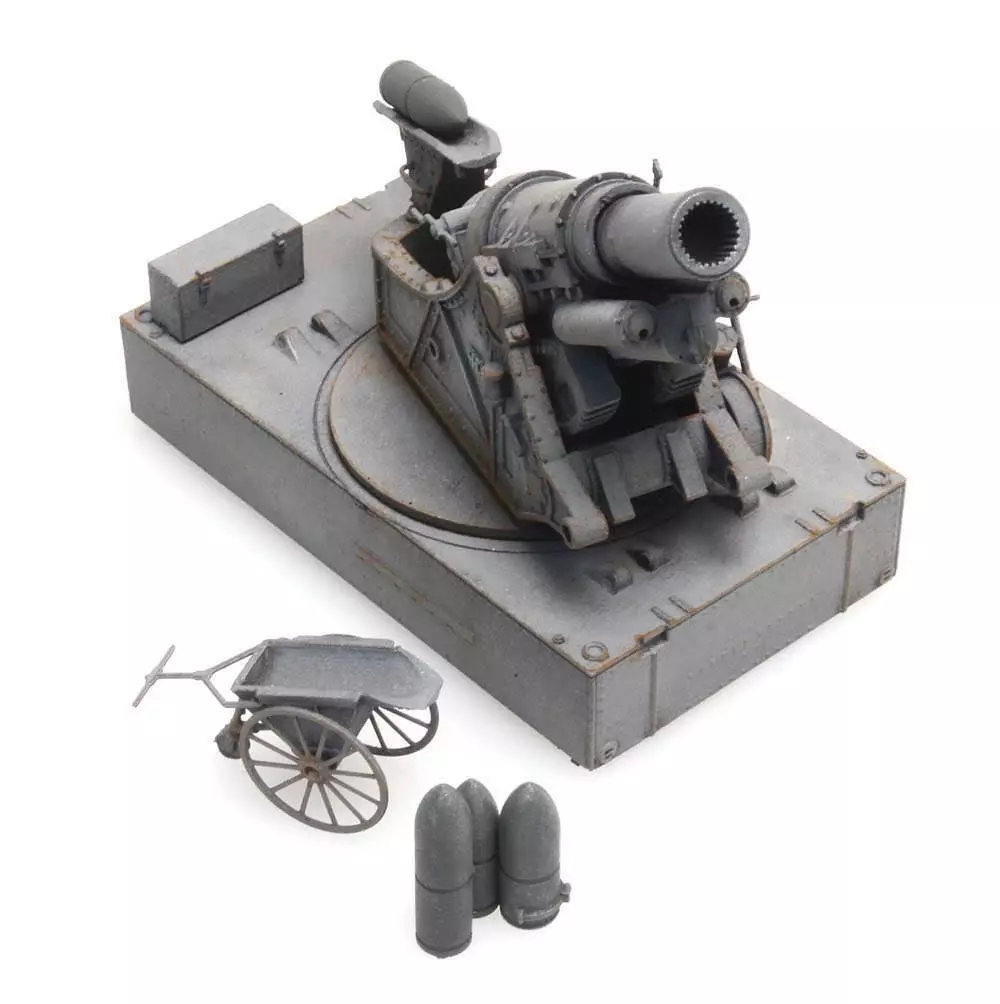 ARTITEC b.v. 6870253 - WWI Skoda 30,5cm Mörser M1916 H0 1:87