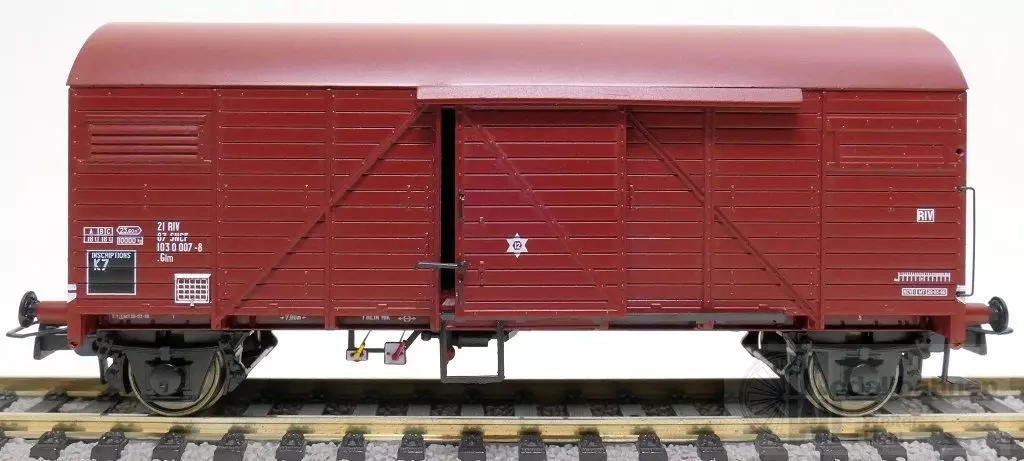 Exact Train 23775 - Güterwagen gedeckt SNCF Ep.IV Bremen H0/GL