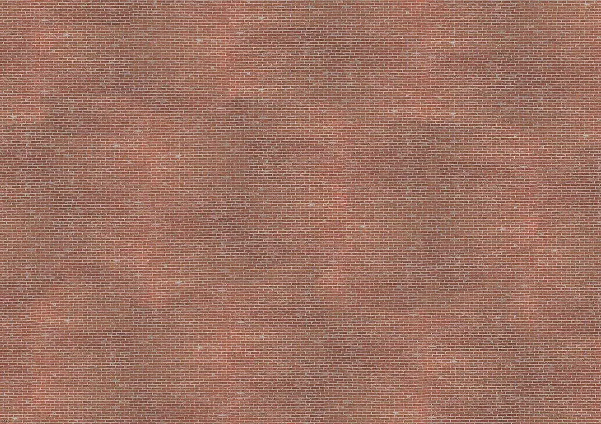 Busch 7439 - Dekoplatte Ziegelwand H0 1:87