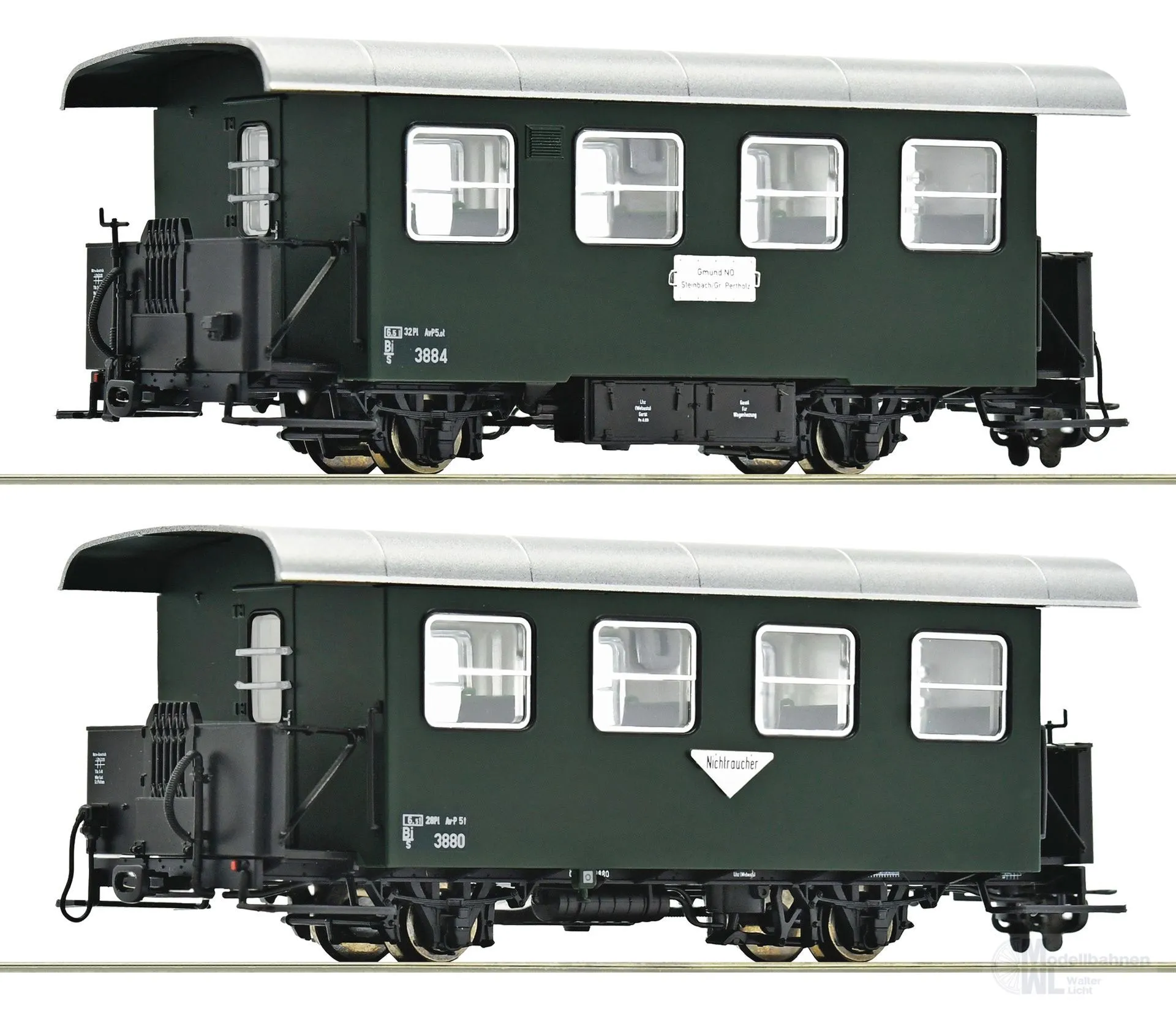 Roco 6240005 - Personenwagen Set ÖBB Ep.IV 2.tlg. H0e