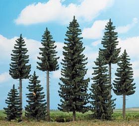 Busch 6391 - Fichten-Wald H0 1:87