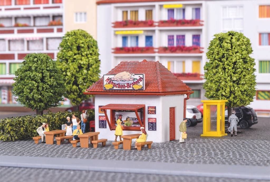 Vollmer 47626 - Kiosk Hühner-Hugo N 1:160