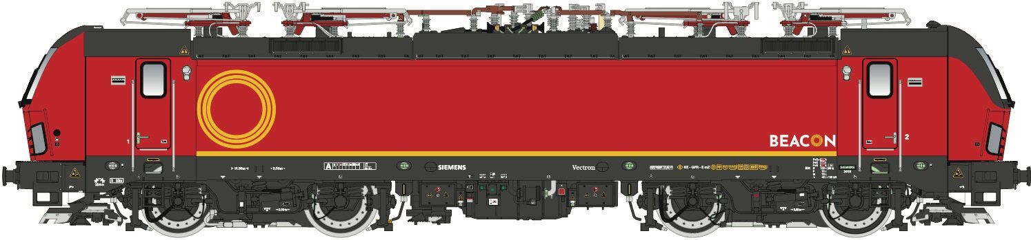 LS Models 16565S - E-Lok Vectron BEACON Ep.VI rot H0/WS Sound
