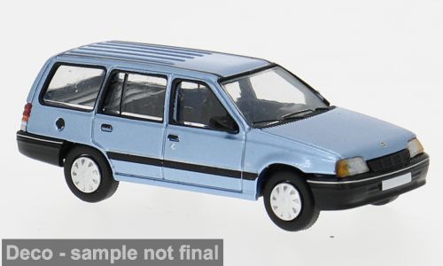 PCX-Models 871459 - Opel Kadett E Caravan blau 1985 H0 1:87