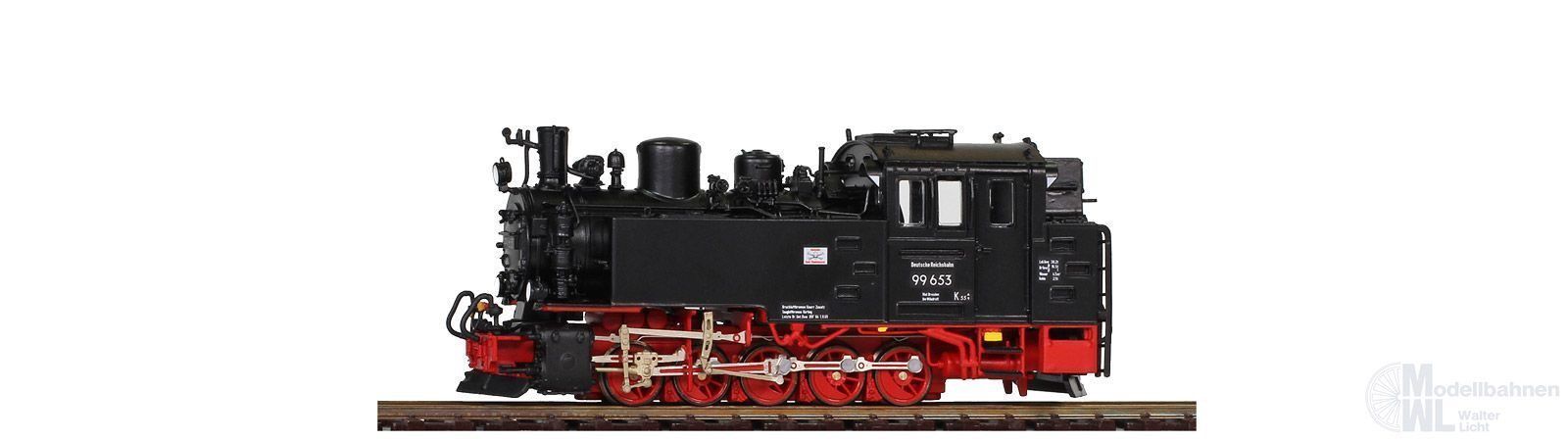 Bemo 1006893 - Dampflok BR 99 653 DR Ep.III sä. VI K Fertigmodell H0e