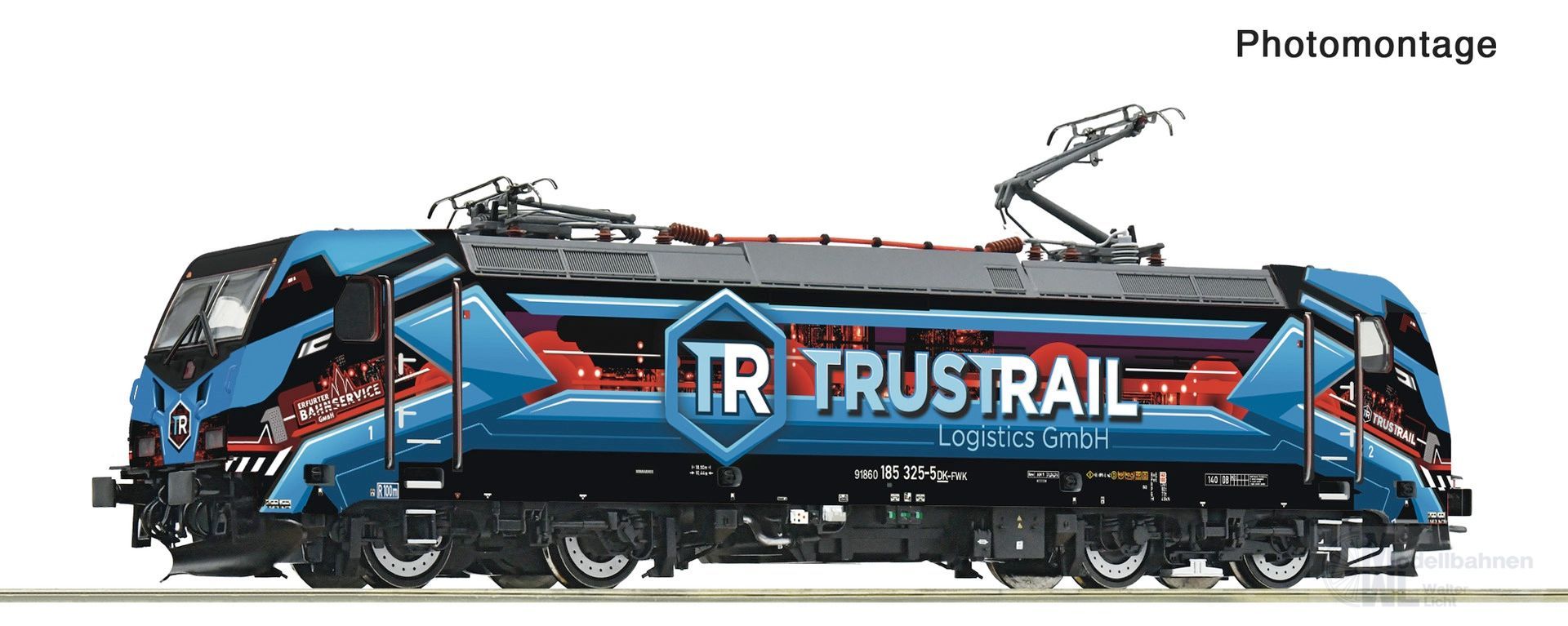 Roco 7510218 - E-Lok BR 185 325-5 EBS Trust Rail Ep.VI H0/GL Sound