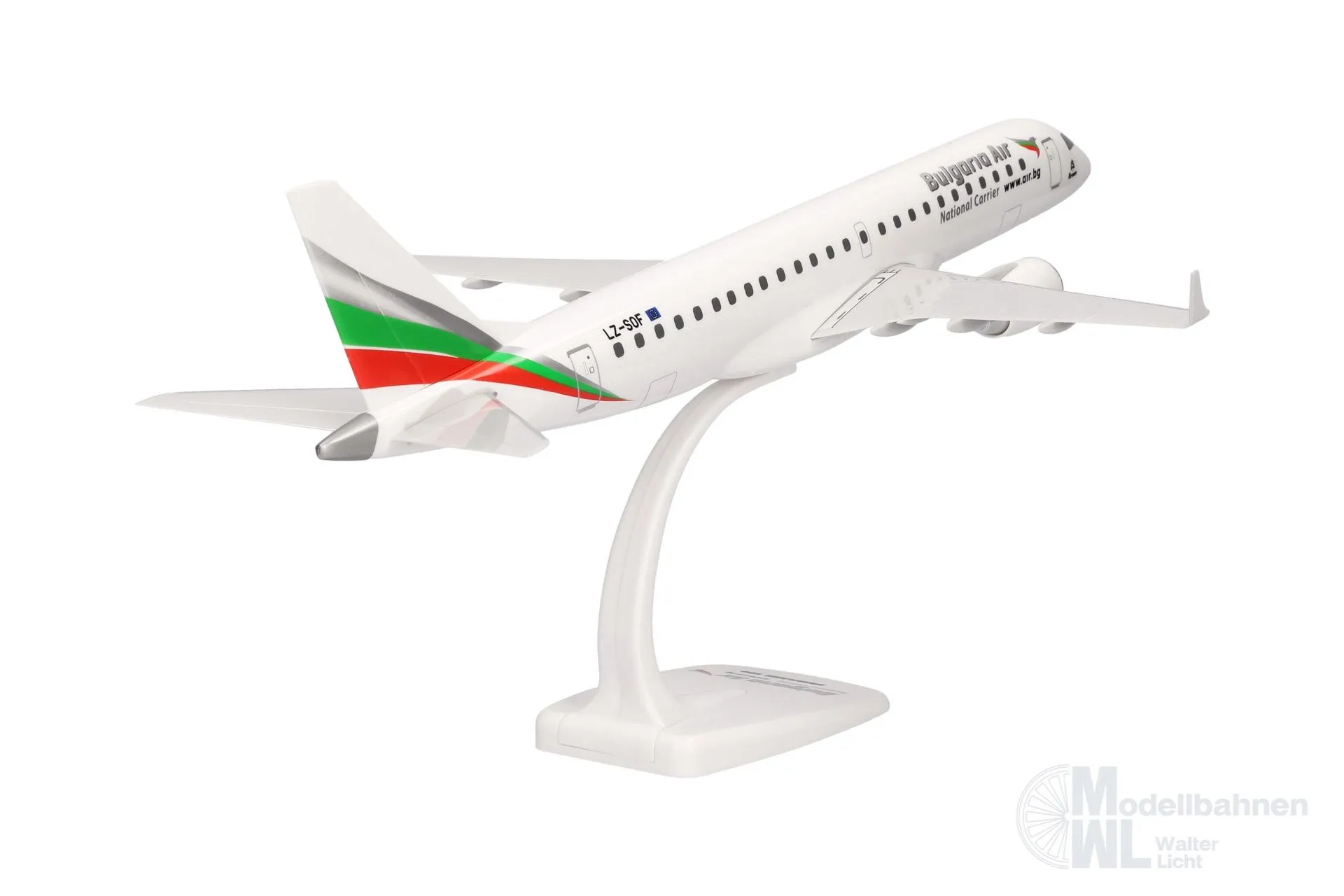 Herpa 609258-001 - Embraer E190 Bulgaria Air 1:100