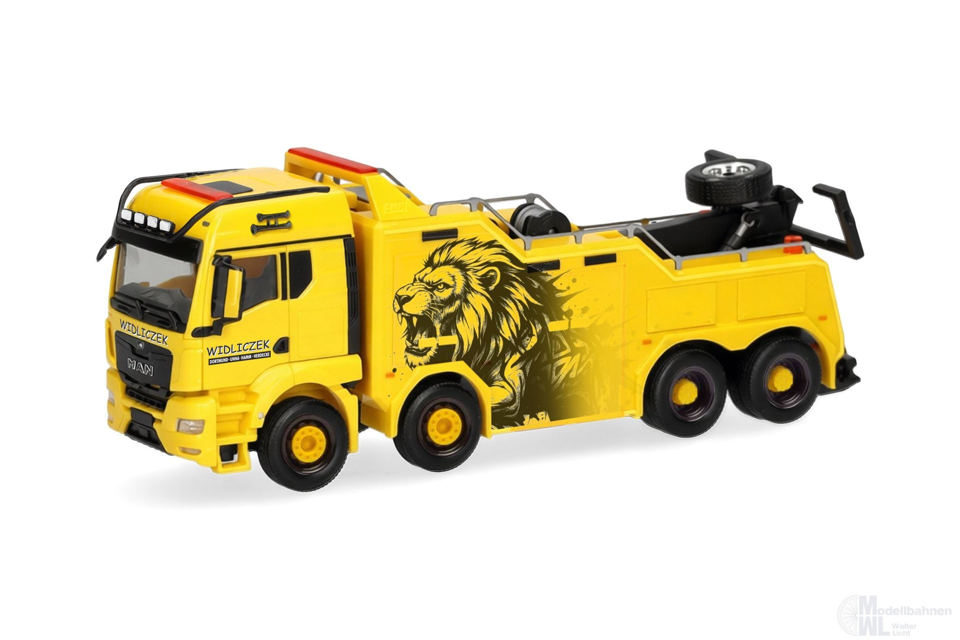 Herpa 318587 - MAN TGS TM Empl Bison Bergefahrzeug Widliczek H0 1:87