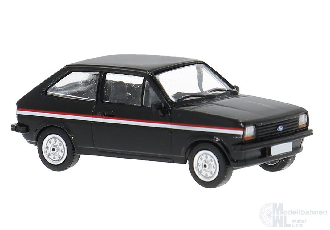 PCX-Models 870770 - Ford Fiesta Mk1 Avus in schwarz H0 1:87
