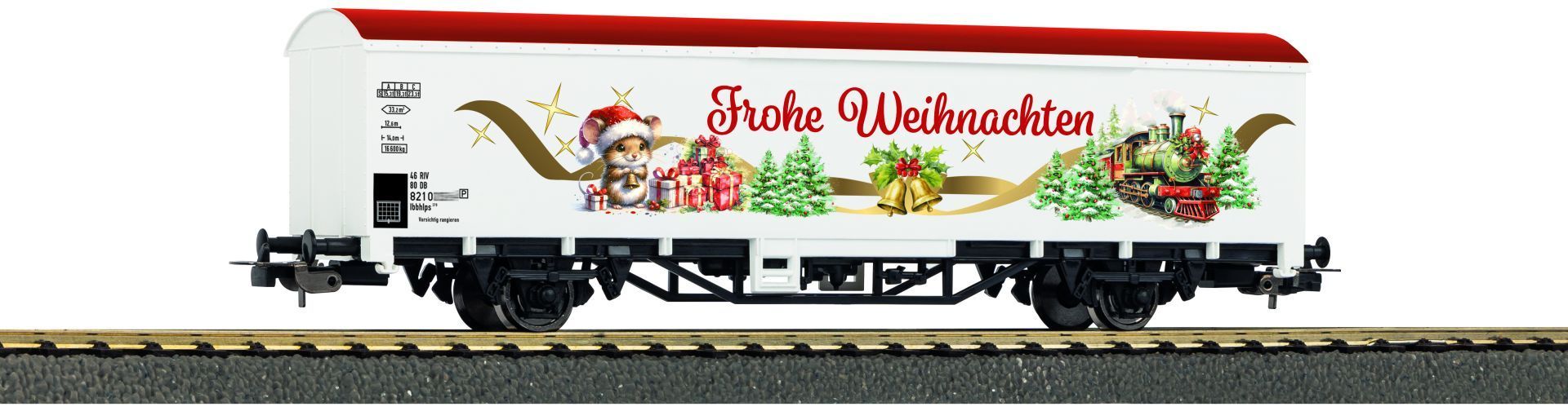 152-72248_1920x1920 Piko 72248 - Weihnachtswagen Modellbahn Experten H0/GL