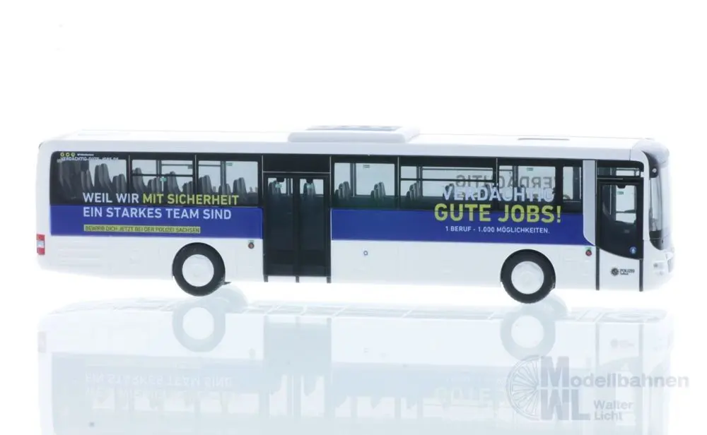 Rietze 74714 - MAN Lion´s Intercity Polizei Sachsen H0 1:87