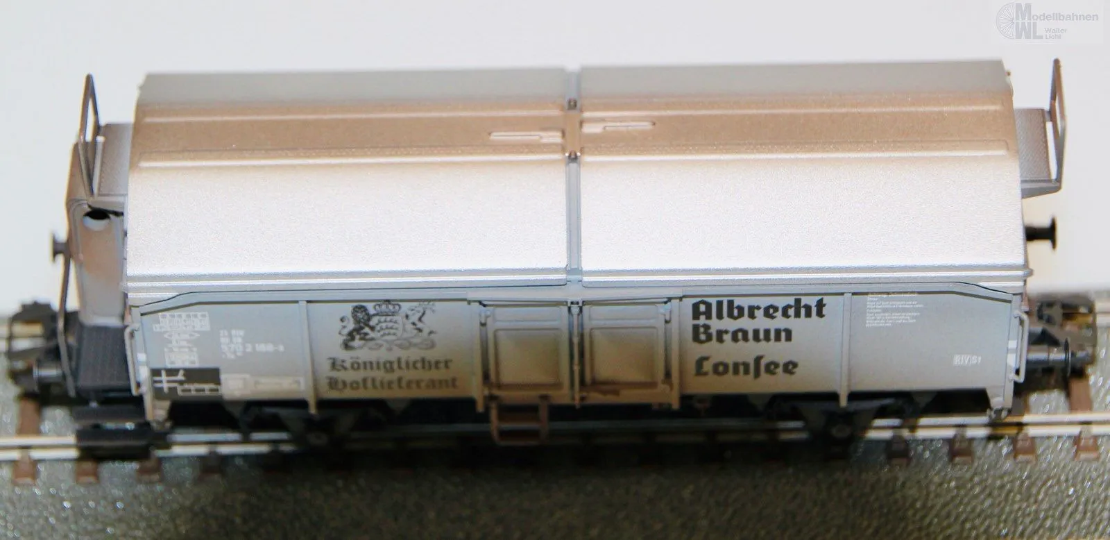 Märklin 45087 - MÄRKLIN - Schiebedachwagen DB Ep.III Kmmks 51 H0/WS