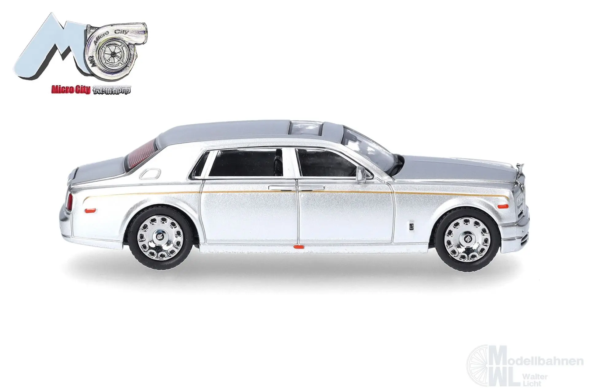 Herpa 87MC000066 - Rolls Royce Phantom, silber H0 1:87