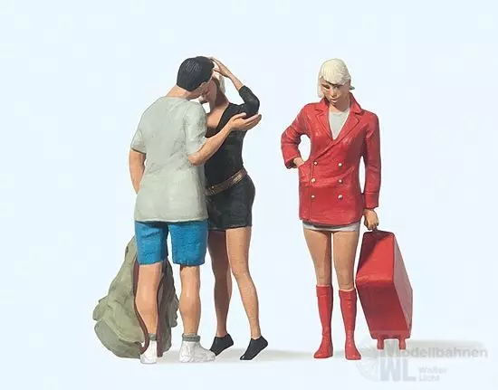 Preiser 63081 - Am Bahnsteig Spur 1