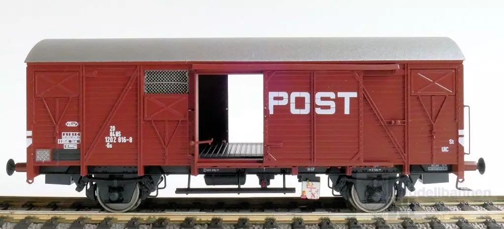 Exact Train 20903 - Güterwagen gedeckt NS Ep.IV Post H0/GL
