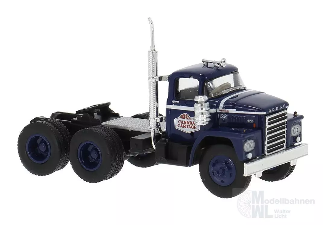 Brekina 86307 - Dodge LCF CT900 Sattelzugmaschine Canada Cartage H0 1:87