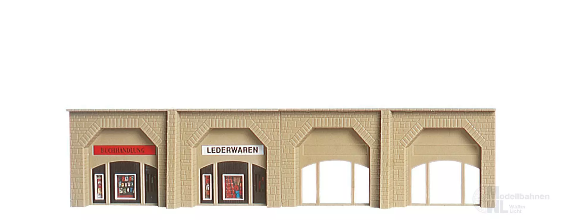Brawa 2698 - Arkaden mit Läden-Bausatz N 1:160
