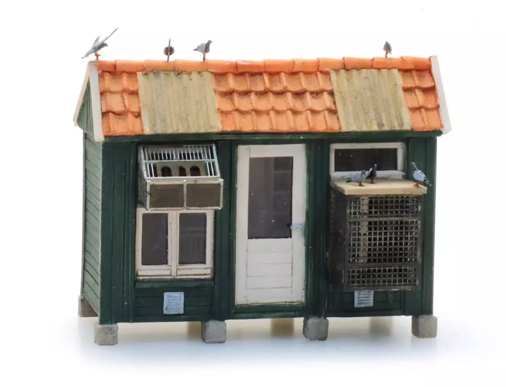 ARTITEC b.v. 10415 - Taubenschlag BAUSATZ H0 1:87