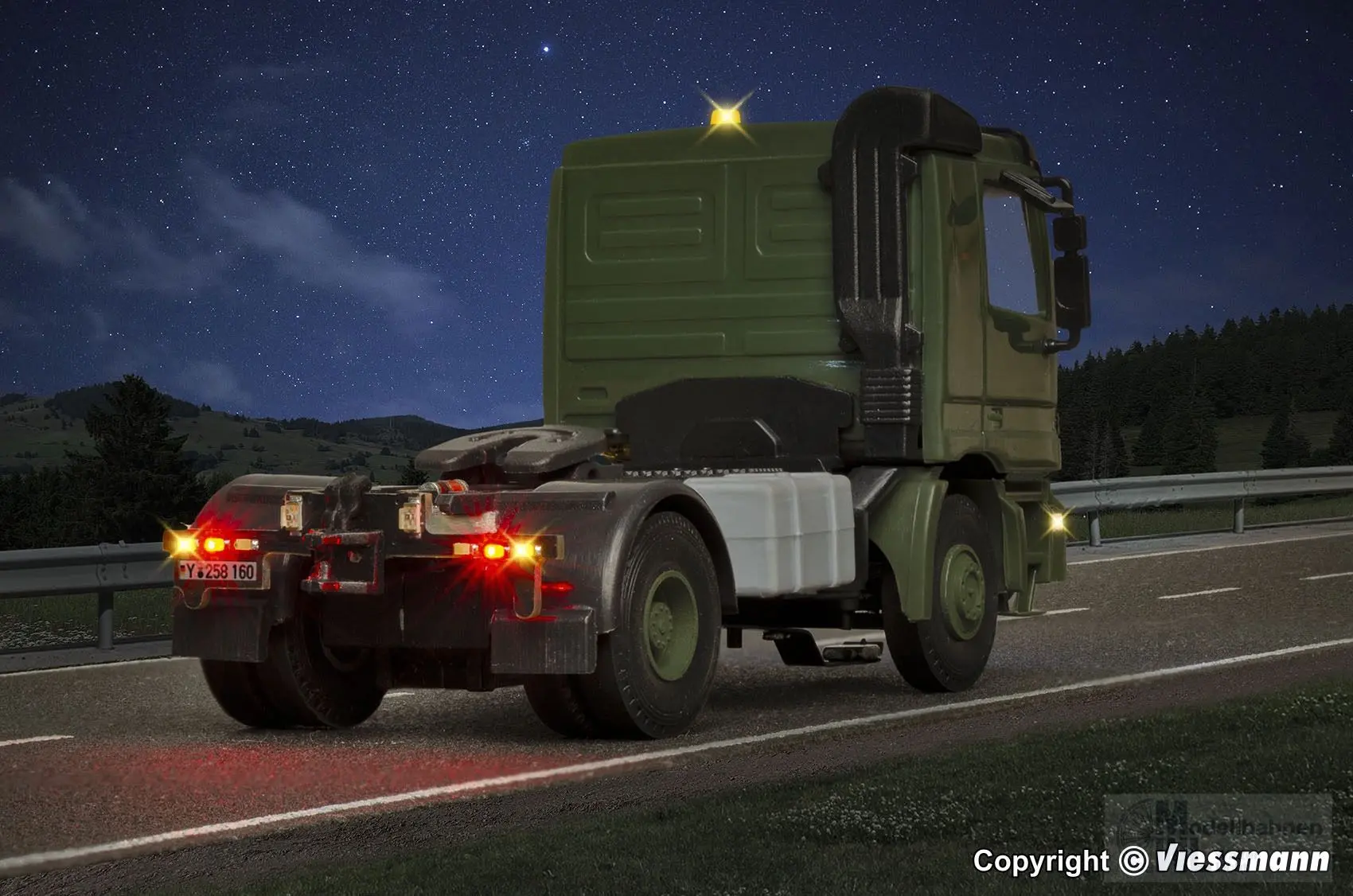 Viessmann 8160 - CarMotion Mercedes-Benz Actros Sattelschlepper H0 1:87
