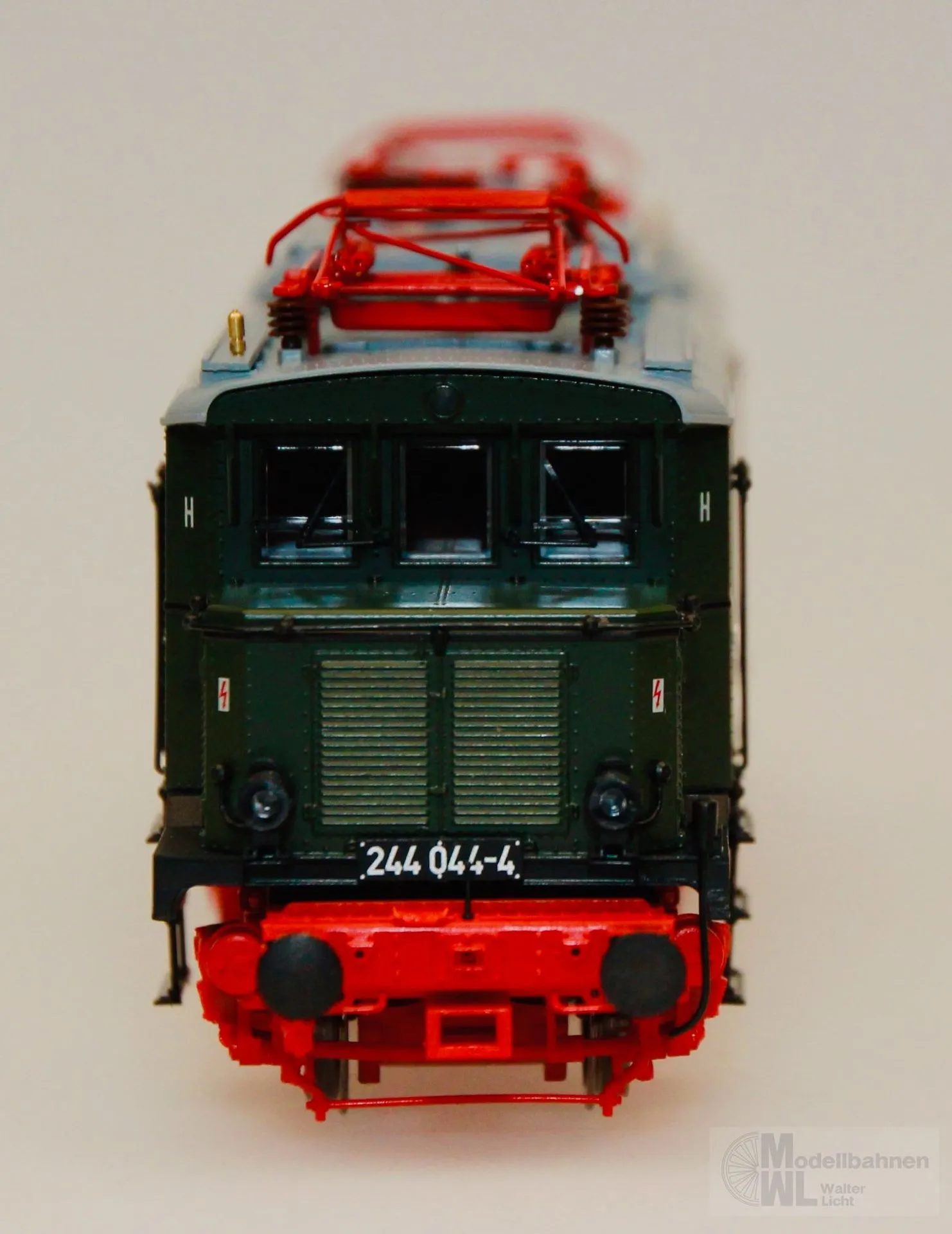 Brawa 43460 - BRAWA - E-Lok BR 244 044-4 DR Ep.IV grün H0/GL Sound