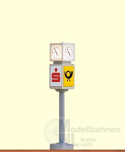 Brawa 4574 - Uhr mit S-Bahn/DB-Würfel N