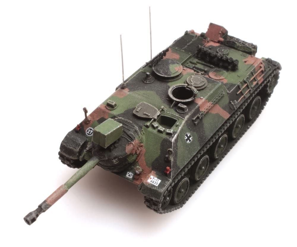 ARTITEC b.v. 6160002 - Panzer KaJaPa 90mm Flecktarnung Bundeswehr Deutschland N 1:160