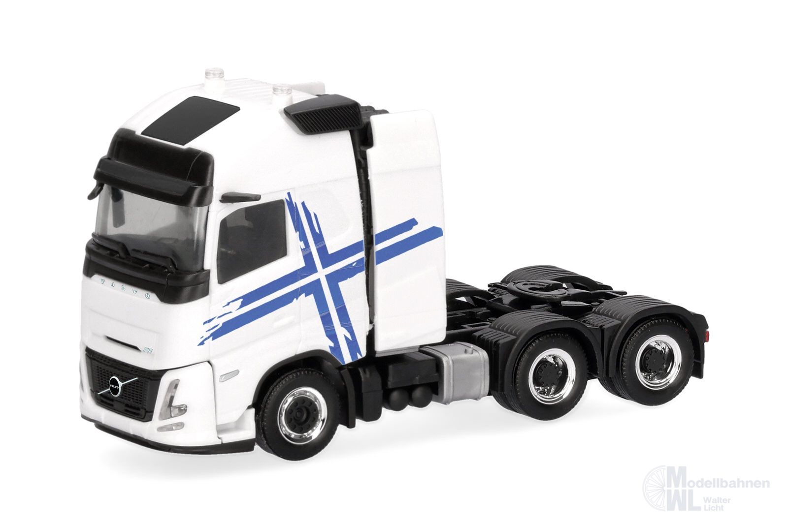 Herpa 322324 - Volvo FH Aero GL XL Zugmaschine 3-achs weiß H0 1:87