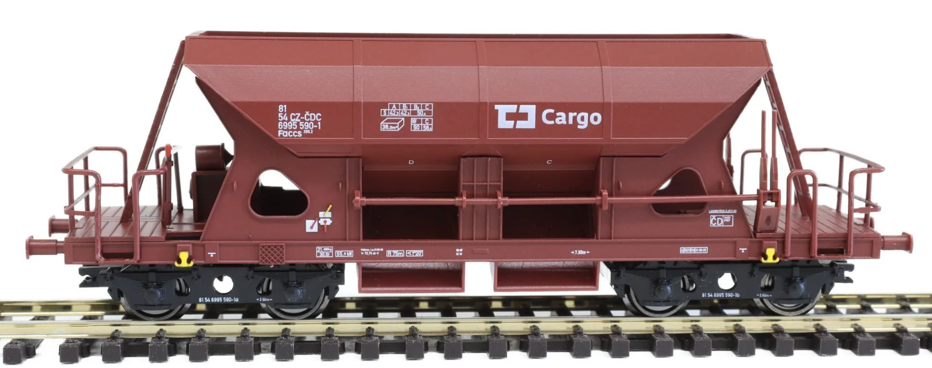 IGRA MODEL 96500018 - Selbstentladewagen CD-Cargo Ep.VI Faccs TT 1:120