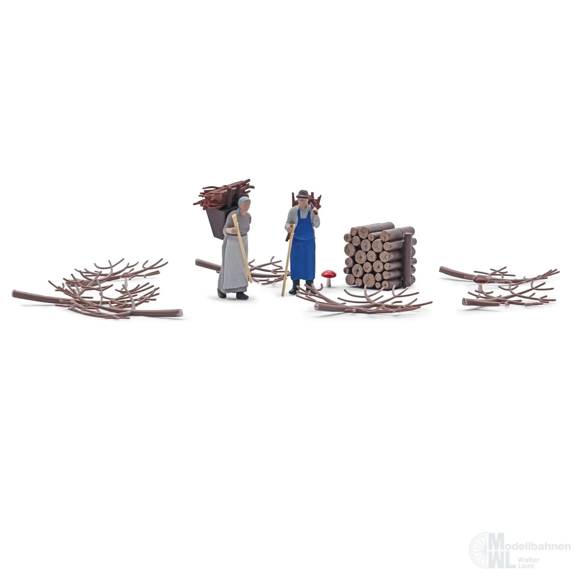 Busch 79886 - A-Set: Reisig sammeln H0 1:87