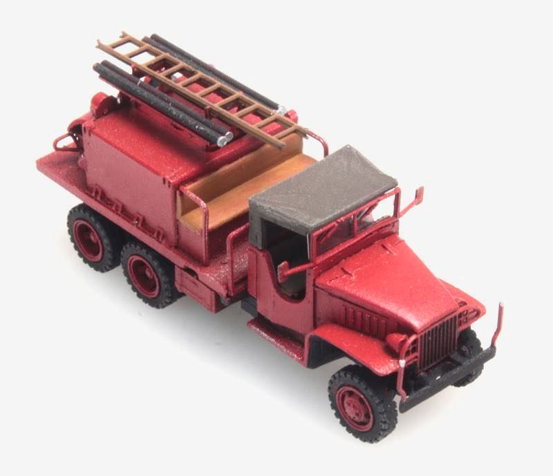 ARTITEC b.v. 316069 - GMC 353 Feuerwehr N 1:160