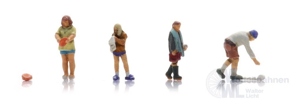 ARTITEC b.v. 5160024 - Camping-Glück: am Morgen (4x) Fertigmodell 1:160