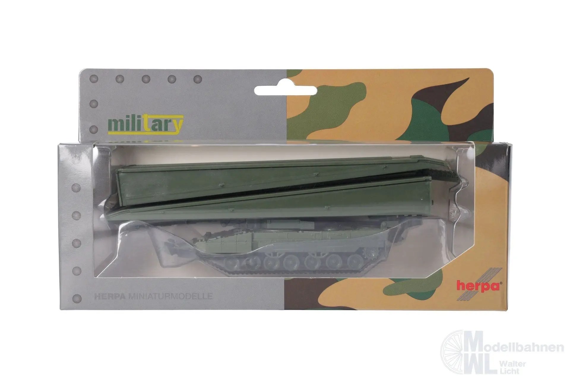 Herpa 746861 - Brückenleger Leguan 26m undekoriert H0 1:87