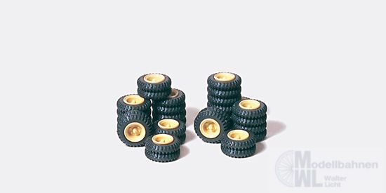 Preiser 21038 - Räder-Set Zirkus Krone H0 1:87