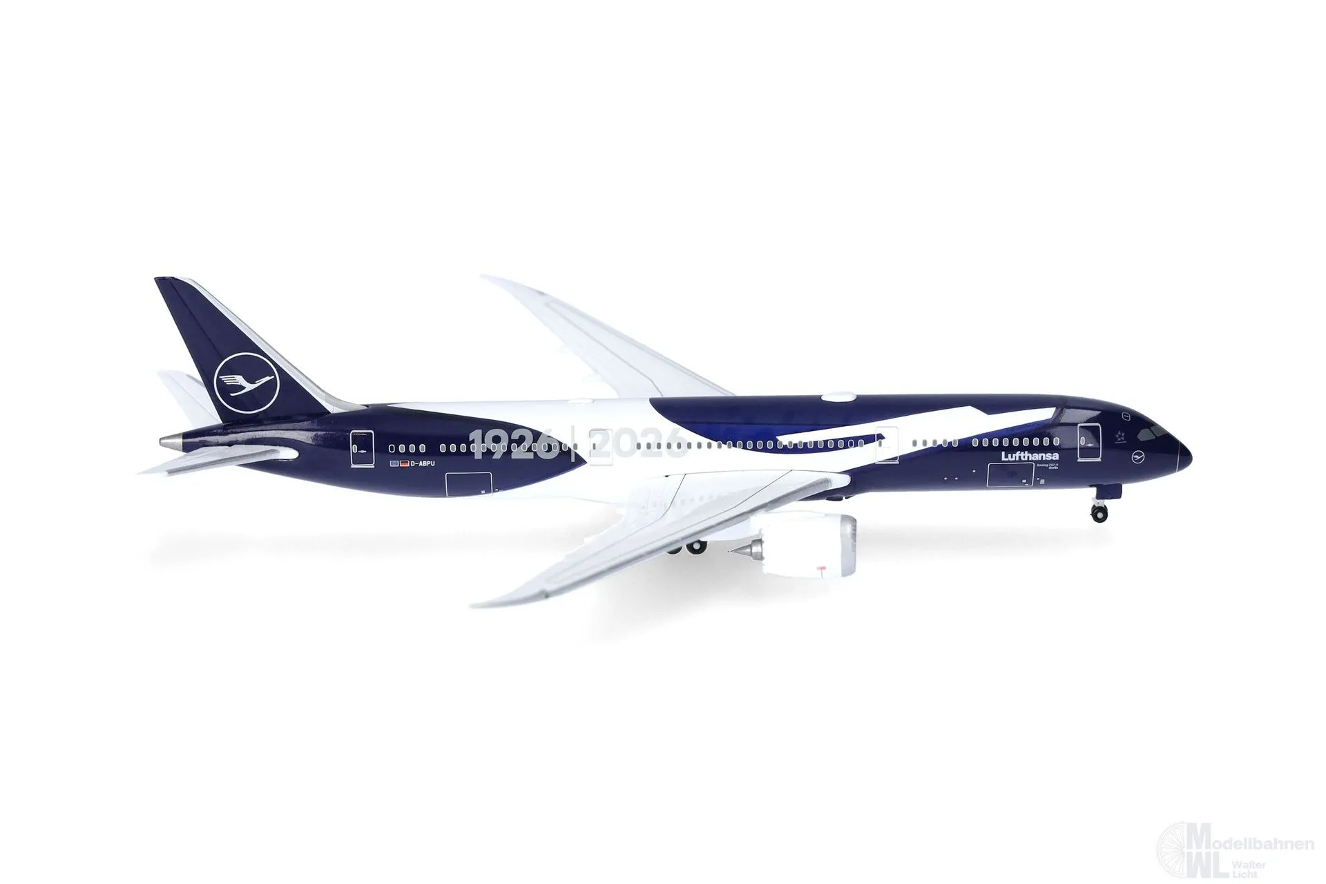 Herpa 538947 - Boeing 787-9 Lufthansa 100 Jahre 1:500