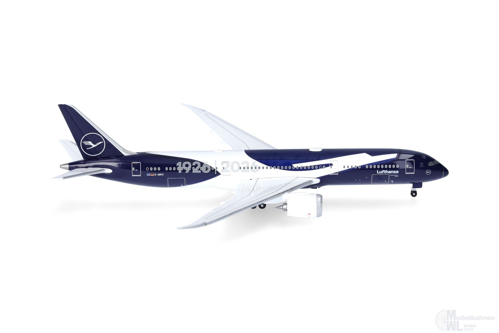 Herpa 538947 - Boeing 787-9 Lufthansa 100 Jahre 1:500
