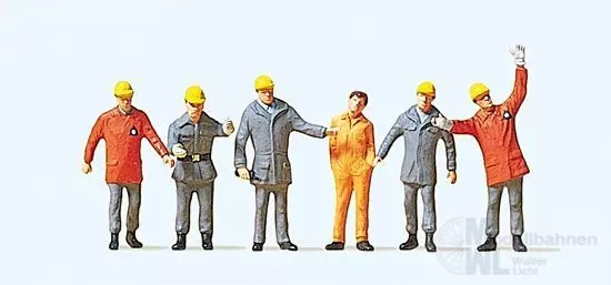 Preiser 10458 - THW-Helfer um 1990 H0 1:87