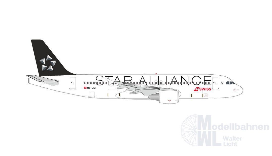 Herpa 539463 - A320 Swiss Star Alliance 1:500