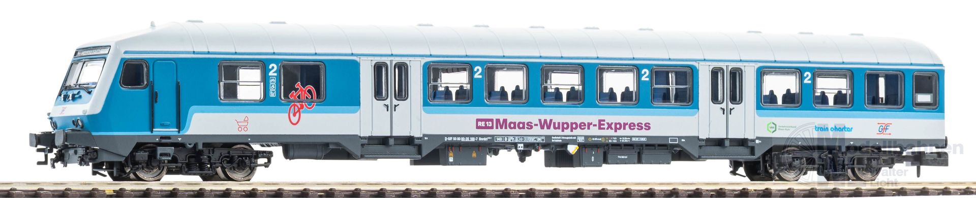 Piko 40614 - Steuerwagen Maas-Wupper-Express Ep.VI N 1:160