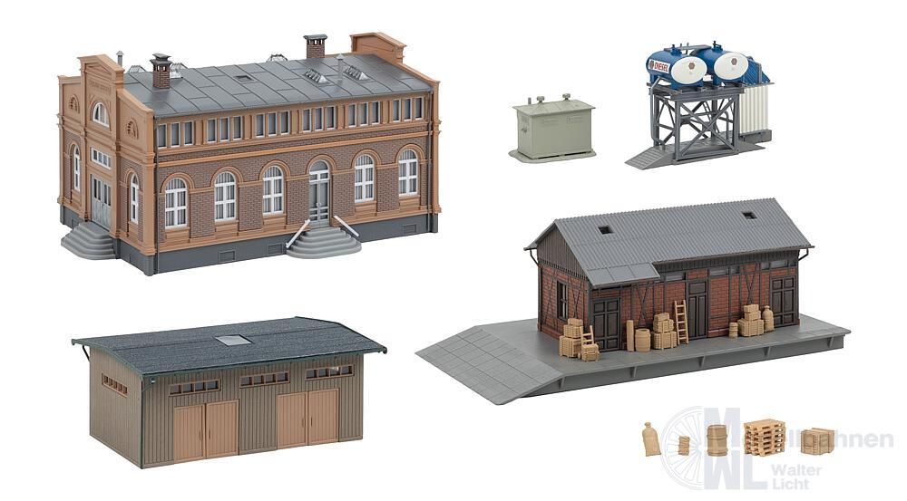 Faller 190088 - Aktions-Set Güterumschlag H0 1:87 Faller 190088 - Aktions-Set Güterumschlag H0 1:87