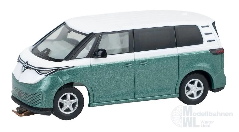 Faller 161422 - VW ID. Buzz grün-weiß (HERPA) H0 1:87
