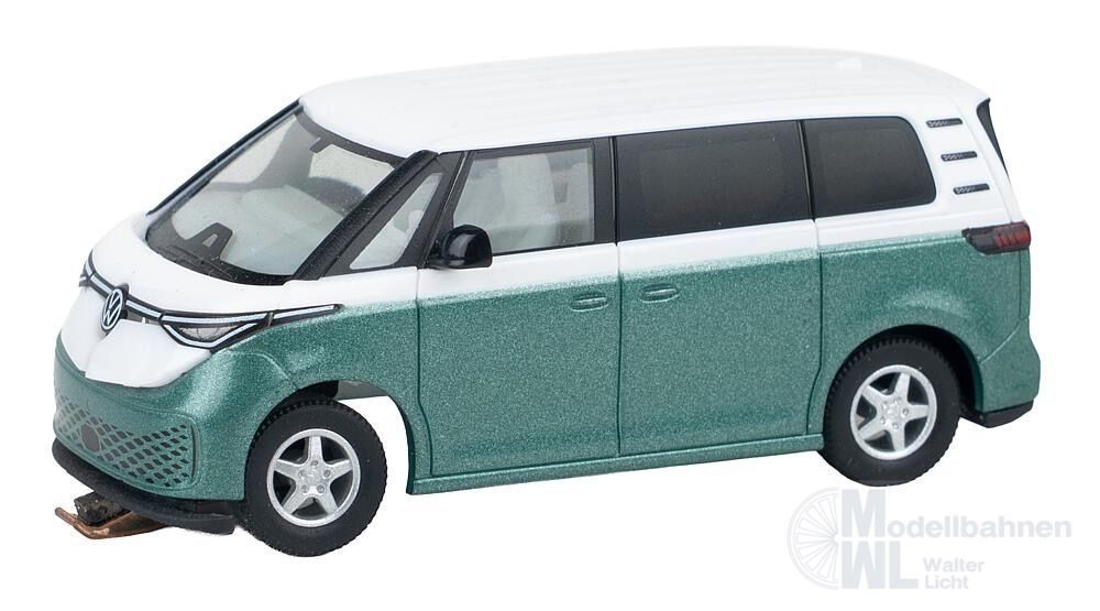 Faller 161422 - VW ID. Buzz grün-weiß (HERPA) H0 1:87