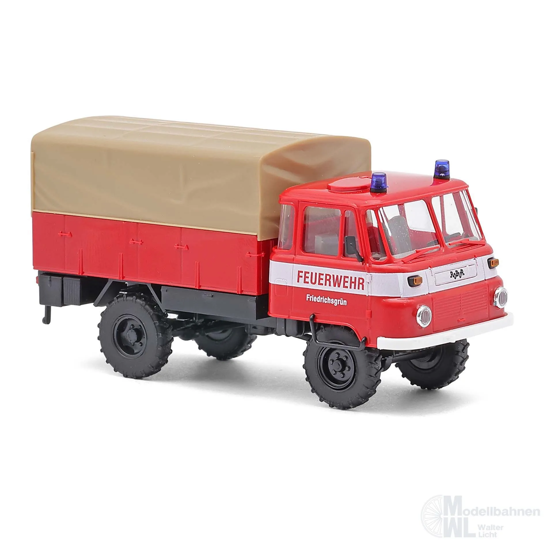 Busch 50259 - Robur LO 2002 Feuerwehr Friedrichsgrün H0 1:87