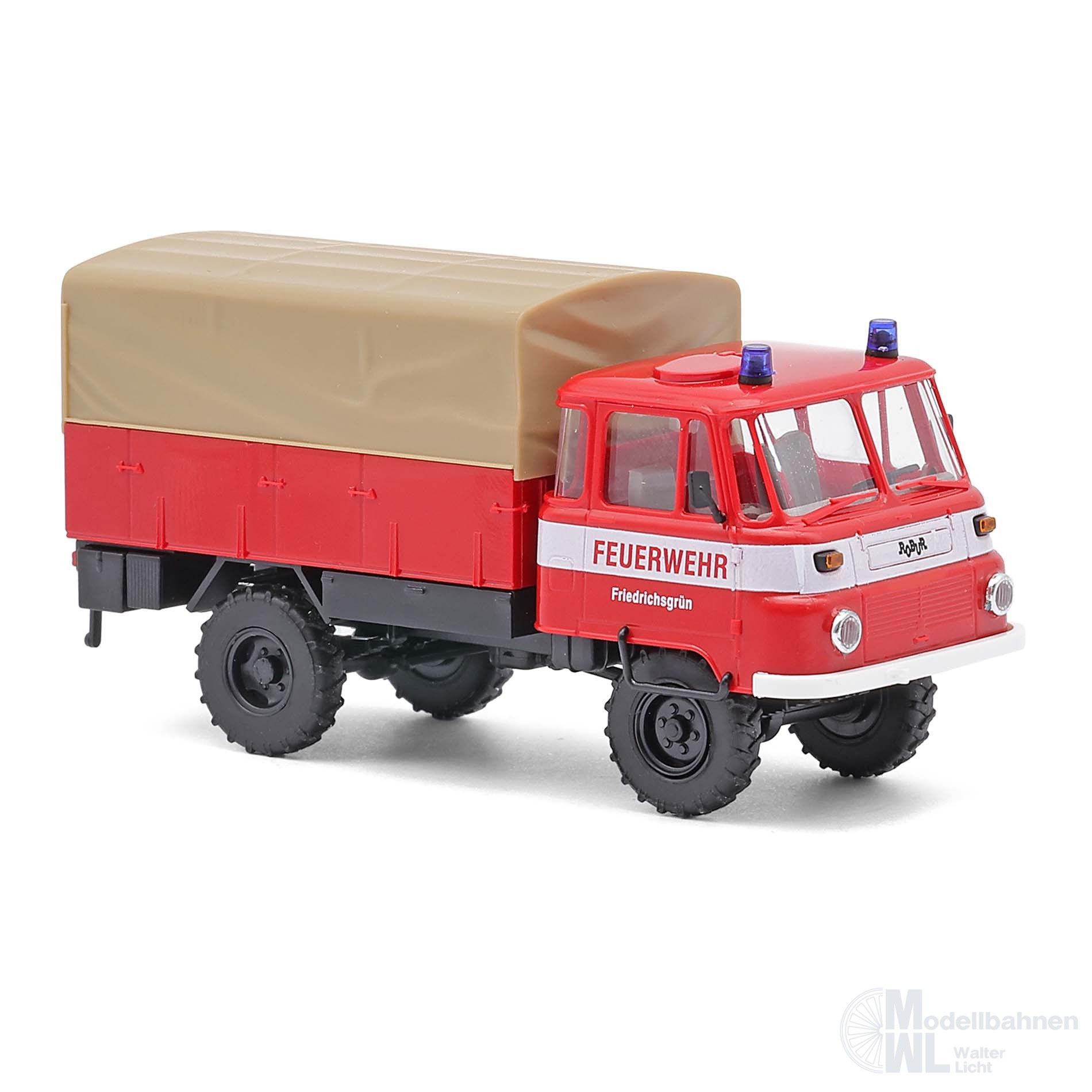 Busch 50259 - Robur LO 2002 Feuerwehr Friedrichsgrün H0 1:87