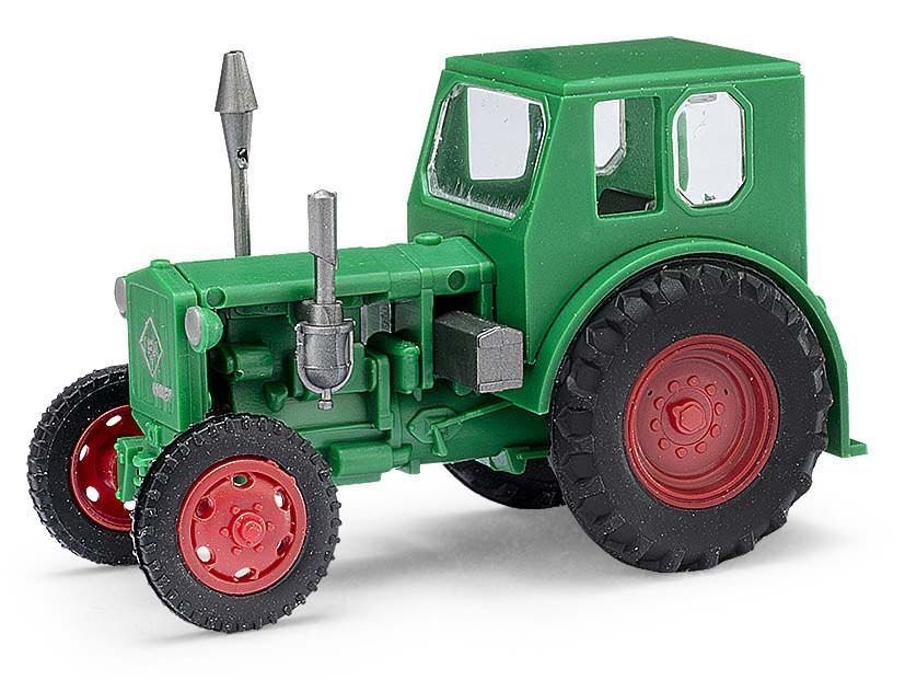 Melhose 210006400 - Traktor Pionier grün/rote Felgen H0 1:87