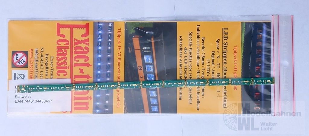 Exact Train 65002 - Lichtleiste NS ICR(m) Kondensator/Helligkeitsregelung H0