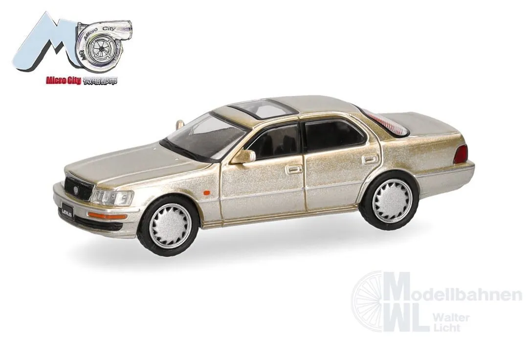 Herpa 87MC000135 - Lexus LS 400, gold H0 1:87