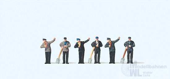 Preiser 79056 - Lokführer, Heizer N 1:160