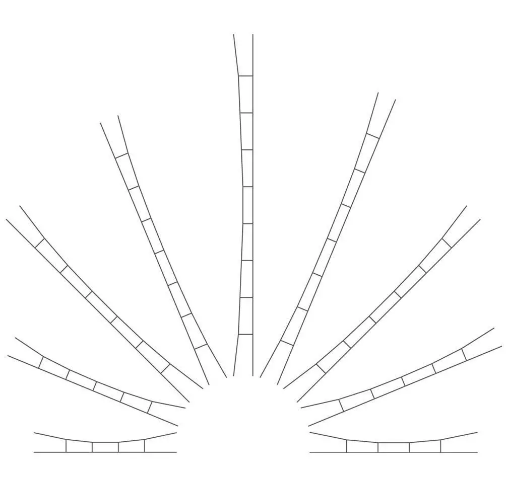 Viessmann 4354 - Fahrdraht universal 130 - 147 mm 5 Stück N 1:160